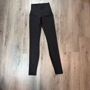 Lululemon Leggings Womens 2 Black High Rise Ankle Length Yoga Pants Athletic